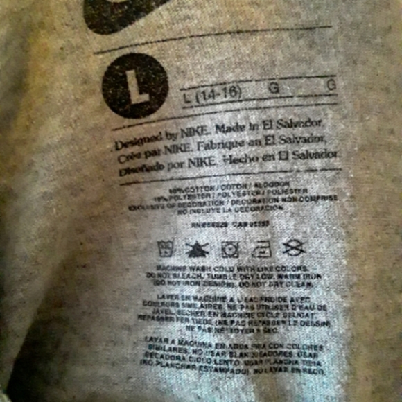 Nike Classic Just Do It Teen Unisex LongsleeveTee - Picture 12 of 12